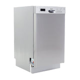 Avanti 18" Built In Dishwasher - Stainless Steel