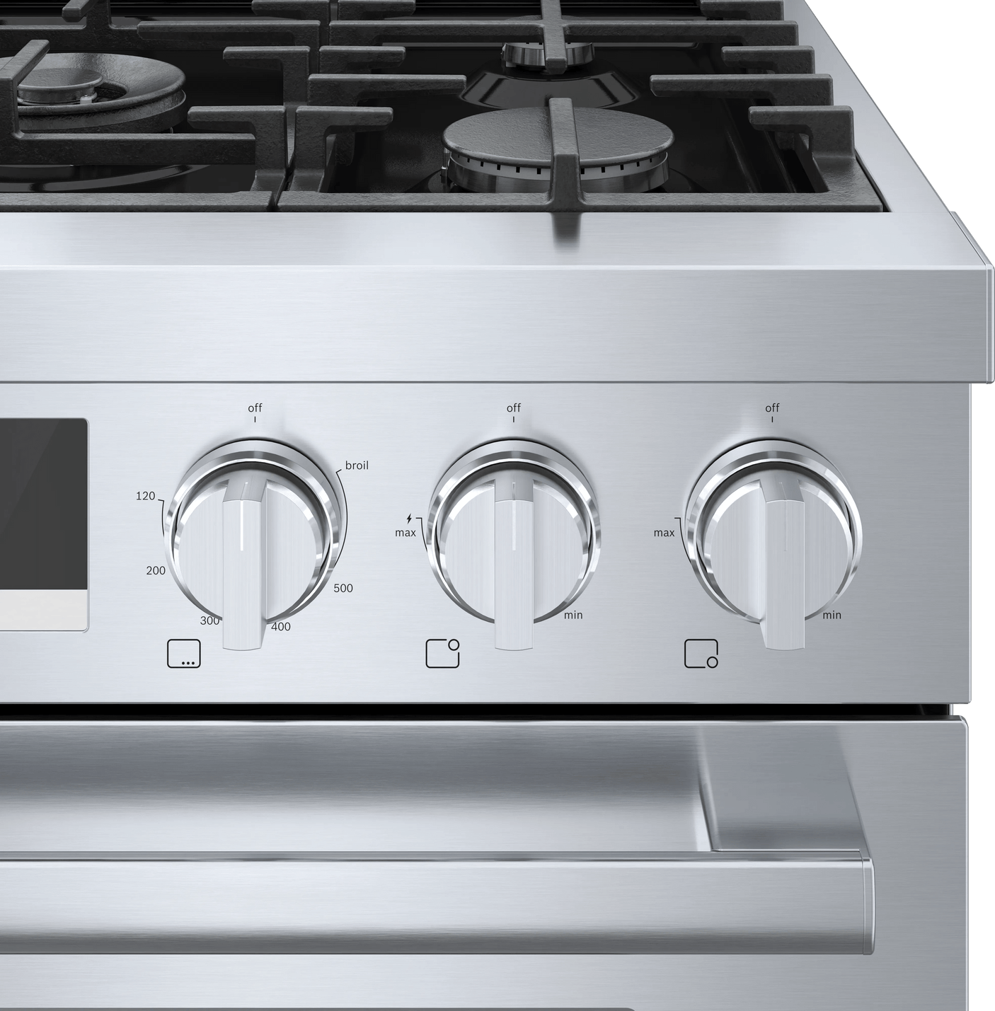 800 Series Dual Fuel Freestanding Range 30" Stainless Steel