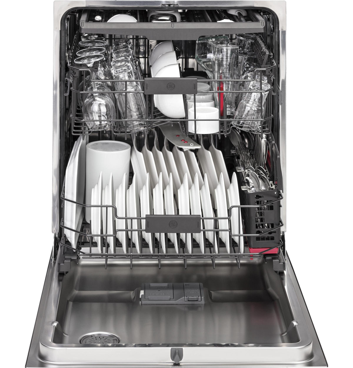 GE Profile™ Stainless Steel Interior Dishwasher with Hidden Controls
