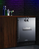 24" Wide Front Tap Built-in Beer Kegerator