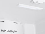 19.5 cu. ft. Smart 3-Door French Door Refrigerator in Black Stainless Steel