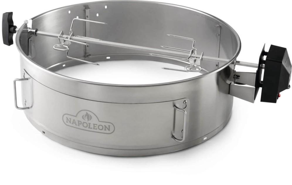 Heavy Duty Rotisserie for charcoal kettle BBQ 57cm