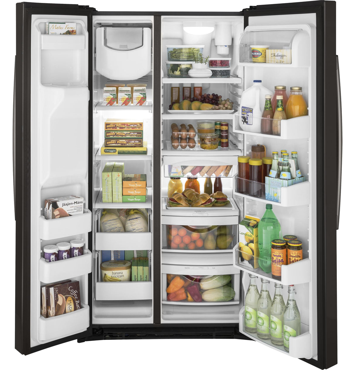 GE® ENERGY STAR® 25.3 Cu. Ft. Side-By-Side Refrigerator