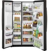 GE® ENERGY STAR® 25.3 Cu. Ft. Side-By-Side Refrigerator