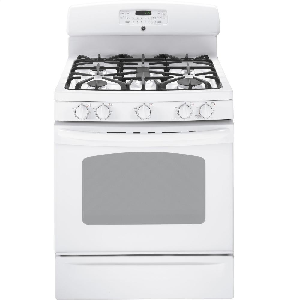 GE® 30" Free-Standing Gas Range with Warming Drawer