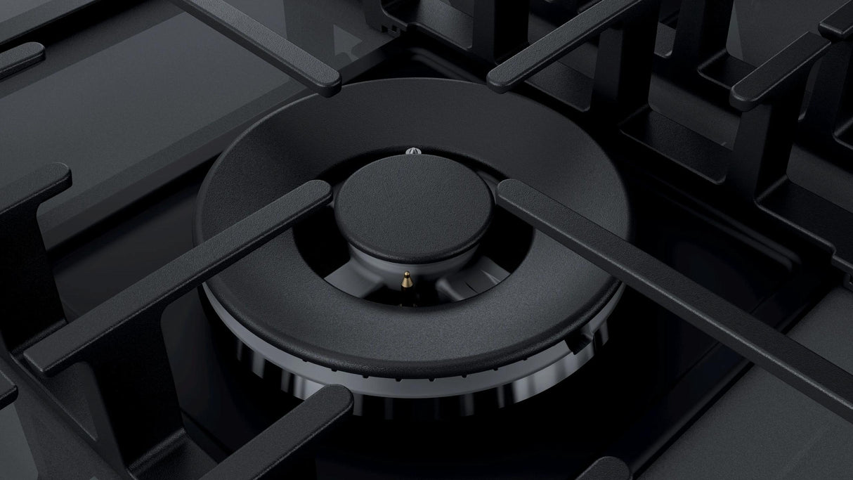 Benchmark® Gas Cooktop 30'' Tempered glass, Dark silver