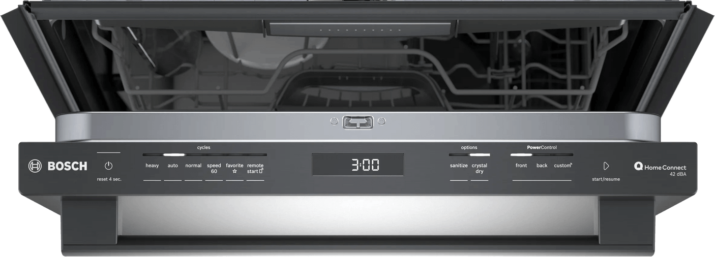 800 Series Dishwasher 24" Brushed black steel anti-fingerprint