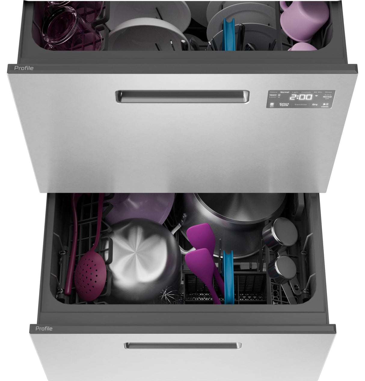 GE Profile™ Dishwasher Double Drawer