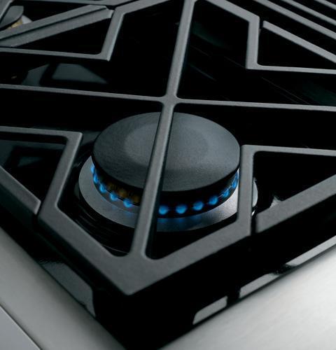 GE Monogram® 48" All Gas Professional Range with 4 Burners, Grill, and Griddle (Liquid Propane)