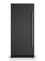 36"W. Integrated Column Door Panel Field Reversible - Cast Black