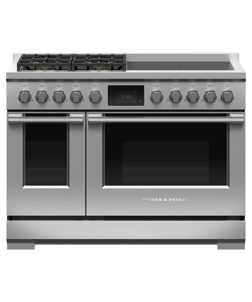48" Series 11 Professional Dual Fuel 4 Burner + 4 Zone Induction Self-Cleaning Range