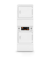 Commercial Gas Stacked Dryers with Push-to-Start Controls