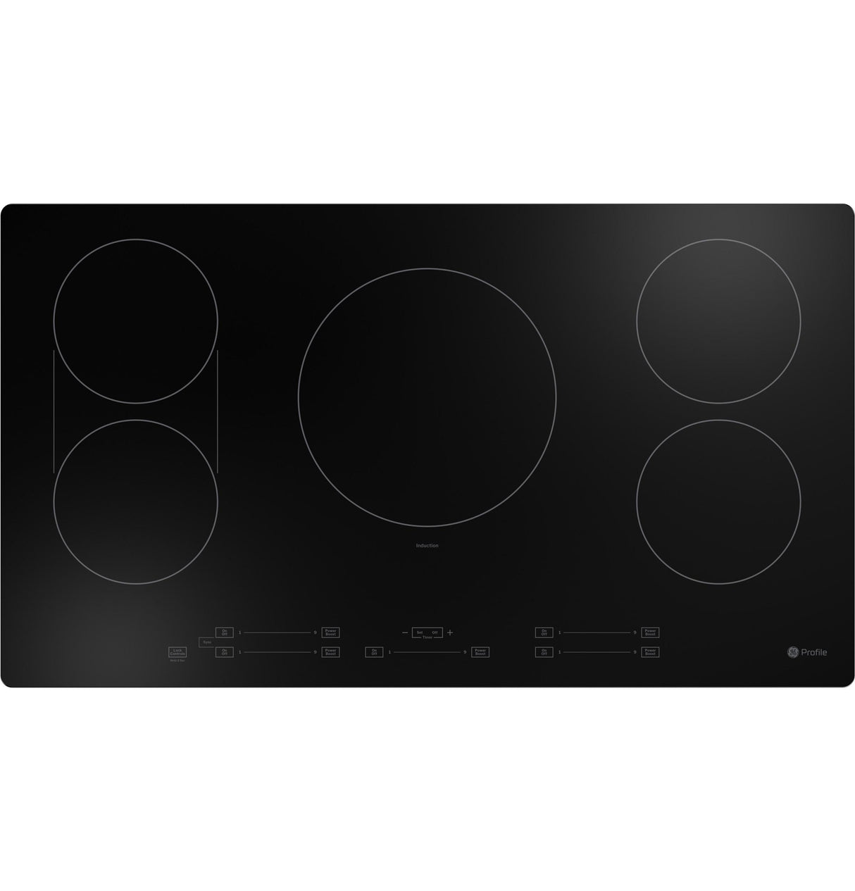 GE Profile™ ENERGY STAR® 36" Built-In Touch Control Induction Cooktop