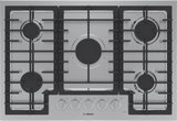 500 Series Gas Cooktop 30" Stainless steel