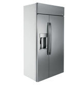 GE Profile™ Series 48" Built-In Side-by-Side Refrigerator with Dispenser