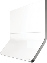Horizon, Wall, 90cm, SS/White Glass, BODY ONLY