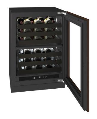 Urwd424 24" Dual-zone Wine Refrigerator With Integrated Frame Finish (115 V/60 Hz)