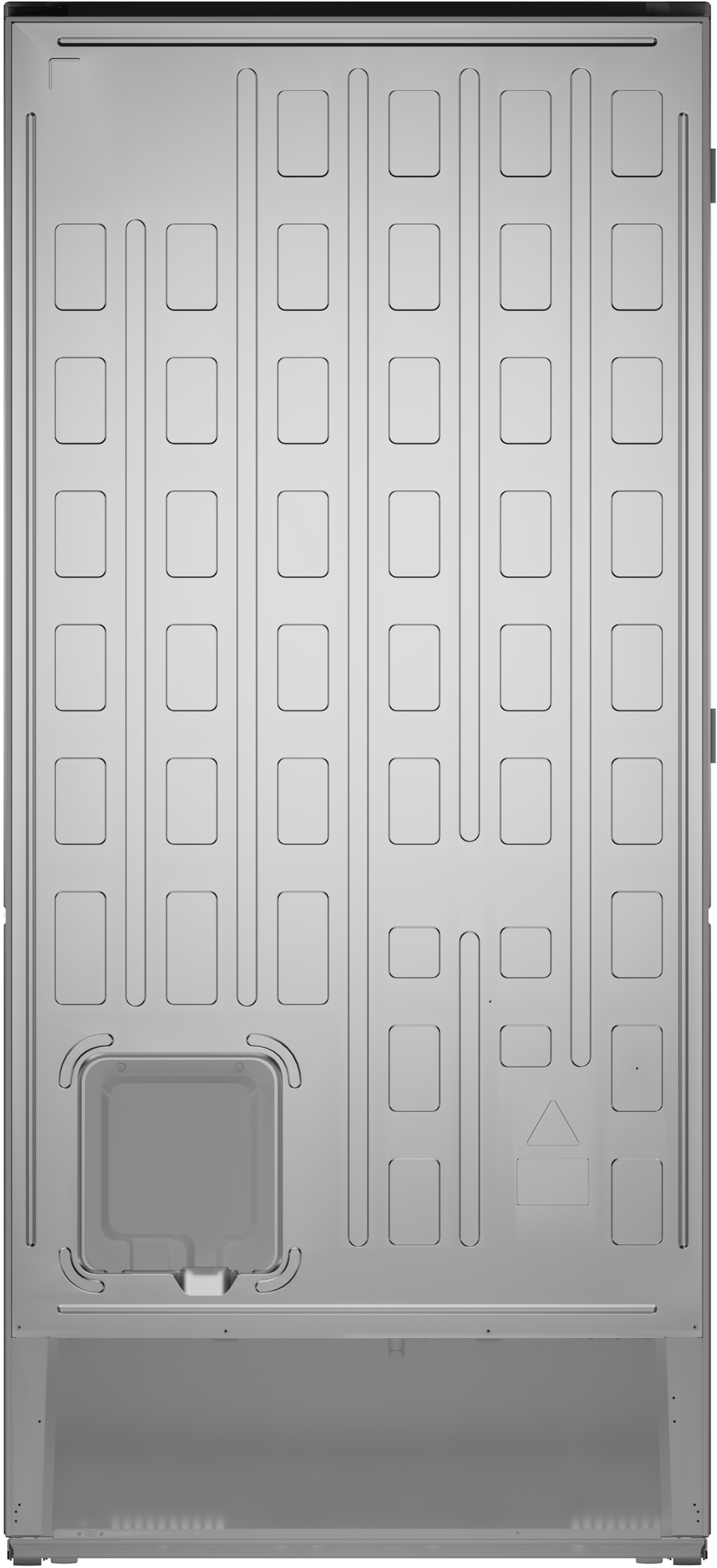 100 Series, free-standing fridge-freezer with freezer at bottom, Brushed steel (with anti-fingerprint), Total No Frost