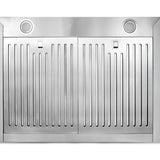 36" Wall Mount Range Hood In Stainless Steel