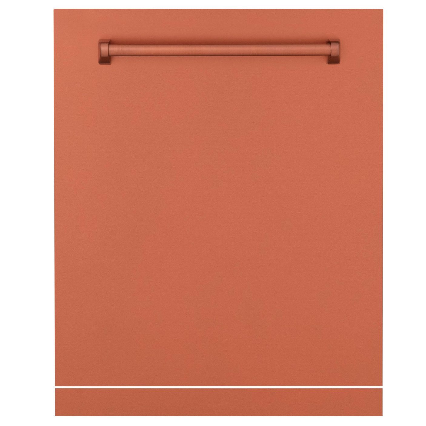 ZLINE 24" Monument Dishwasher Panel with Traditional Handle and Color Options (DPMT-24) [Color: Copper]
