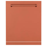ZLINE 24" Monument Dishwasher Panel with Traditional Handle and Color Options (DPMT-24) [Color: Copper]