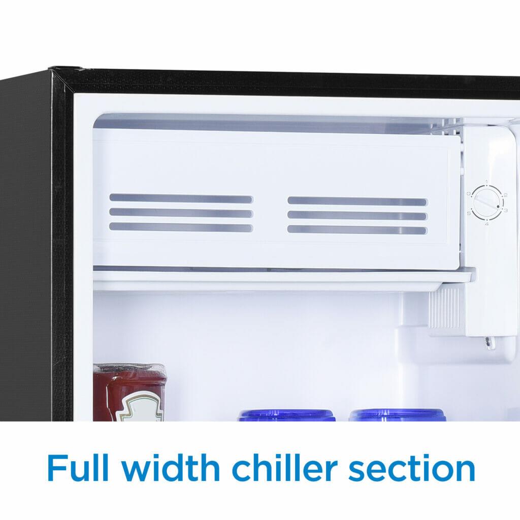 Danby Diplomat 3.2 cu. ft. Compact Refrigerator in Stainless Steel Look