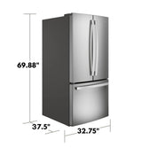 GE® ENERGY STAR® 24.7 Cu. Ft. French-Door Refrigerator