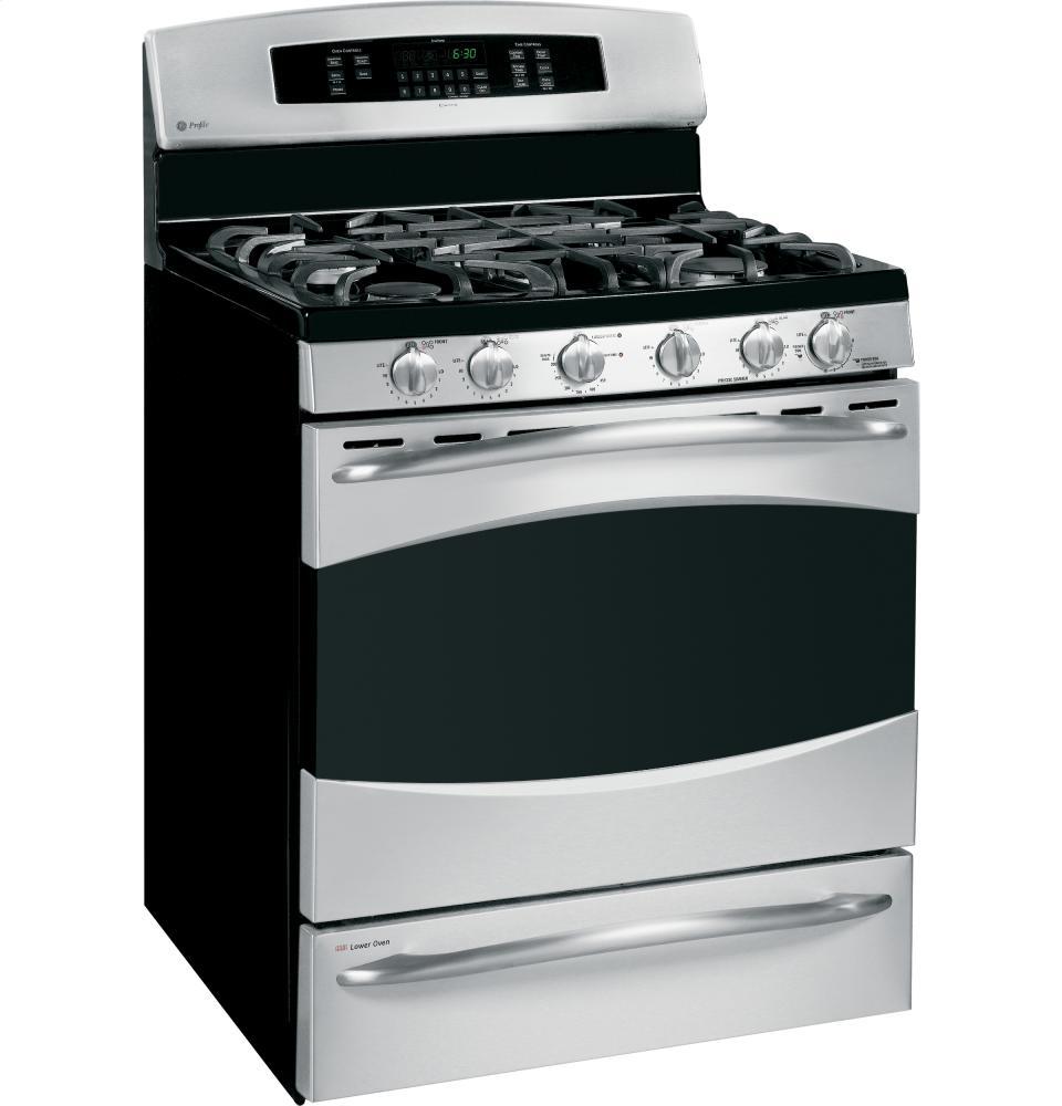 GE Profile 30" Free-Standing Gas Range with Baking Drawer