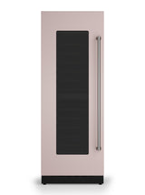 30"W. Integrated Wine Cellar Door Panel - Blush Left Hinge