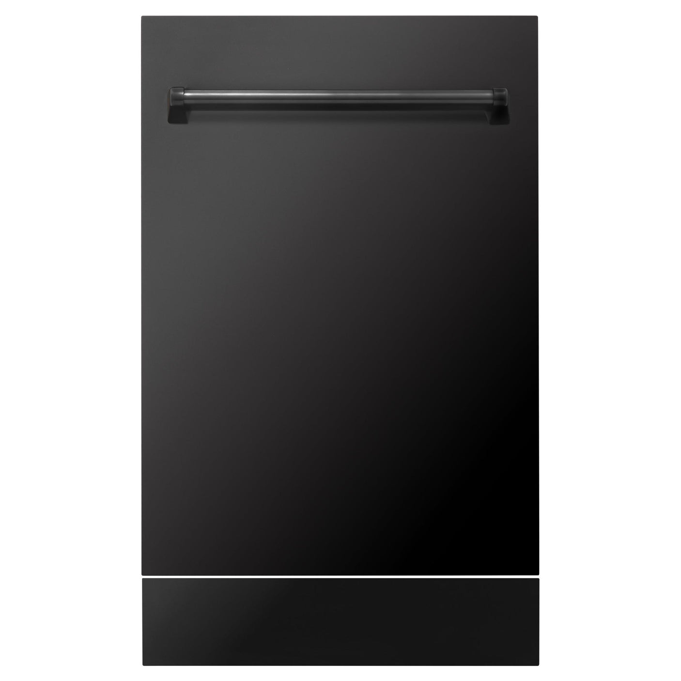 ZLINE 18" Tallac Series 3rd Rack Top Control Dishwasher with Traditional Handle, 51dBa [Color: Black Stainless Steel]