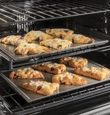 Café™ 30" Smart Slide-In, Front-Control, Radiant and Convection Range in Platinum Glass