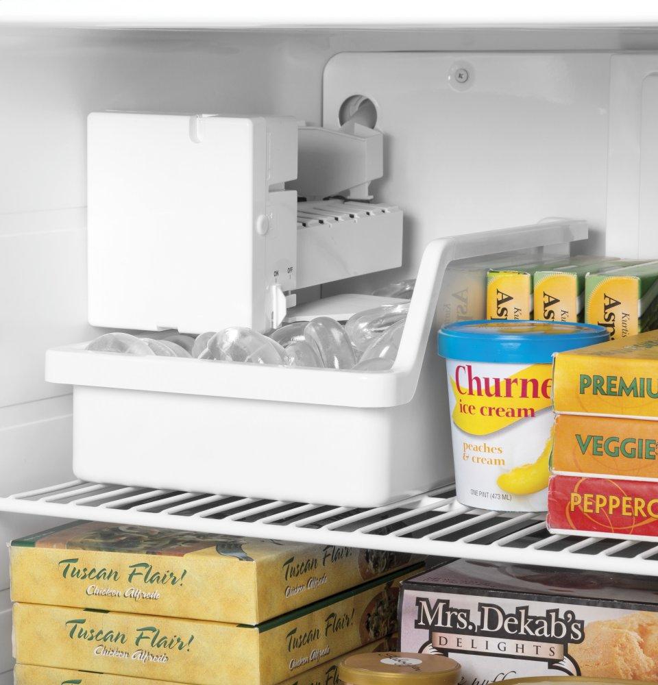 GE® ENERGY STAR® 21.1 Cu. Ft. Top-Freezer Refrigerator