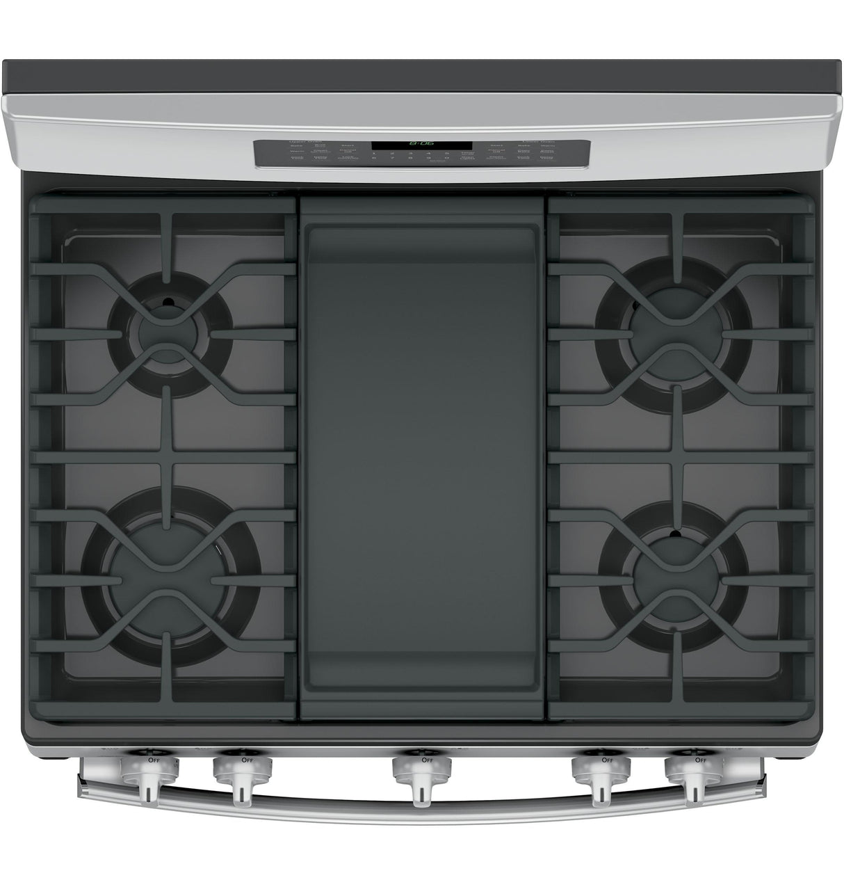 GE® 30" Free-Standing Gas Double Oven Convection Range