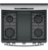GE® 30" Free-Standing Gas Double Oven Convection Range