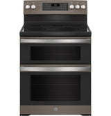 GE® 30" Free-Standing Electric Double Oven Convection Range