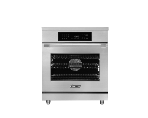 30" Induction Pro Range, Silver Stainless Steel