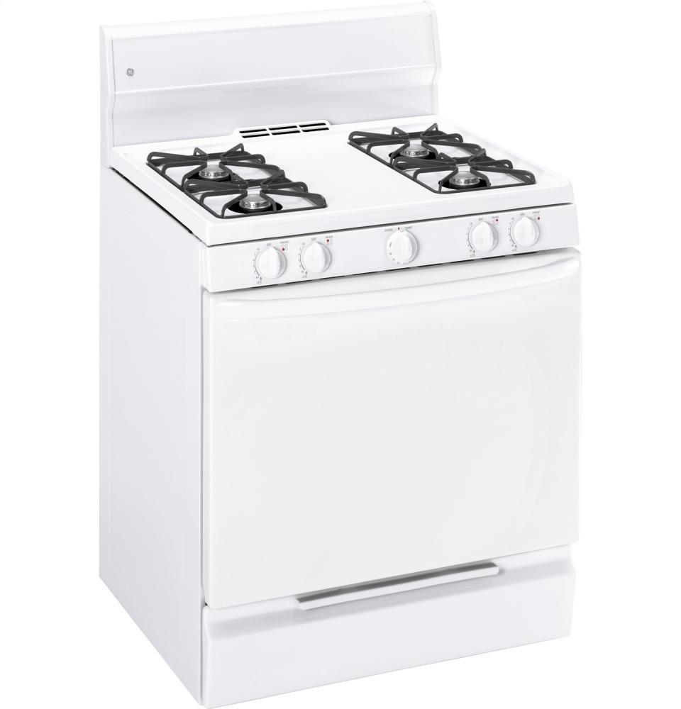 GE® 30" Free-Standing Gas Range