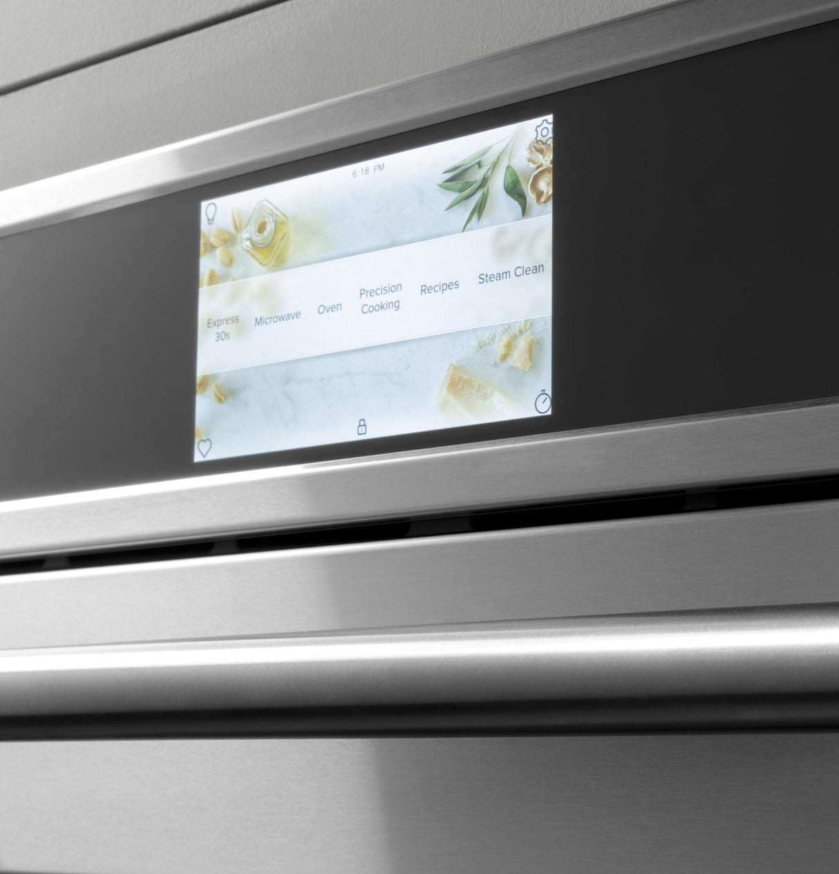 CAF(EBACK)™ 30" Smart Five in One Wall Oven with 240V Advantium® Technology