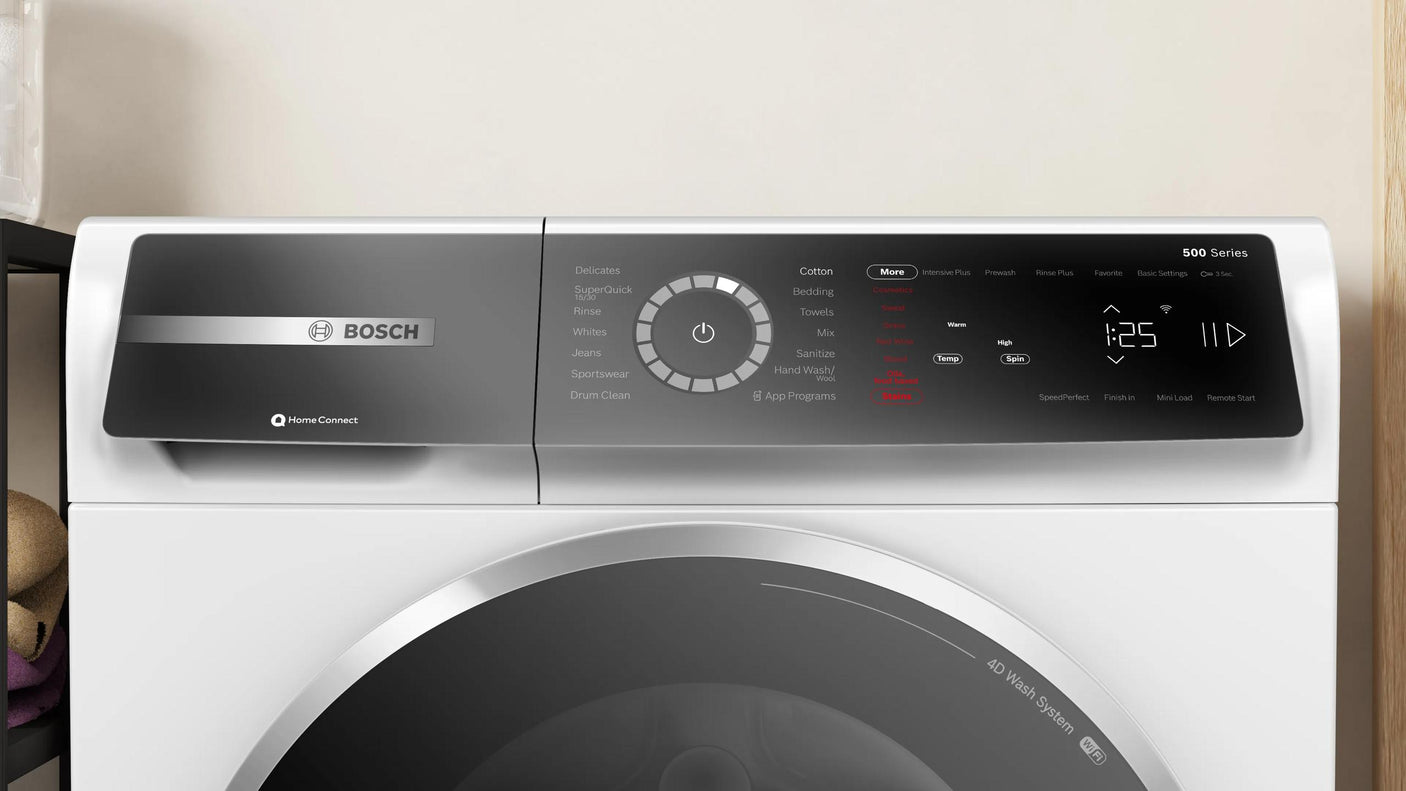 500 Series Compact Washer , White