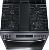 30" Front Control Gas Range with Total Convection