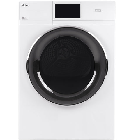 Haier ENERGY STAR® 4.3 cu.ft. Capacity Smart 24" Frontload Electric Dryer with Stainless Steel Basket