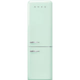 Approx 24" 50'S Style refrigerator with automatic freezer, Pastel green, Right hand hinge