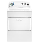 Traditional Electric Dryer with Wide Opening Hamper Door