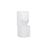 GE Unitized Spacemaker® ENERGY STAR® 3.9 cu. ft. Capacity Washer with Stainless Steel Basket and 5.9 cu. ft. Capacity Gas Dryer