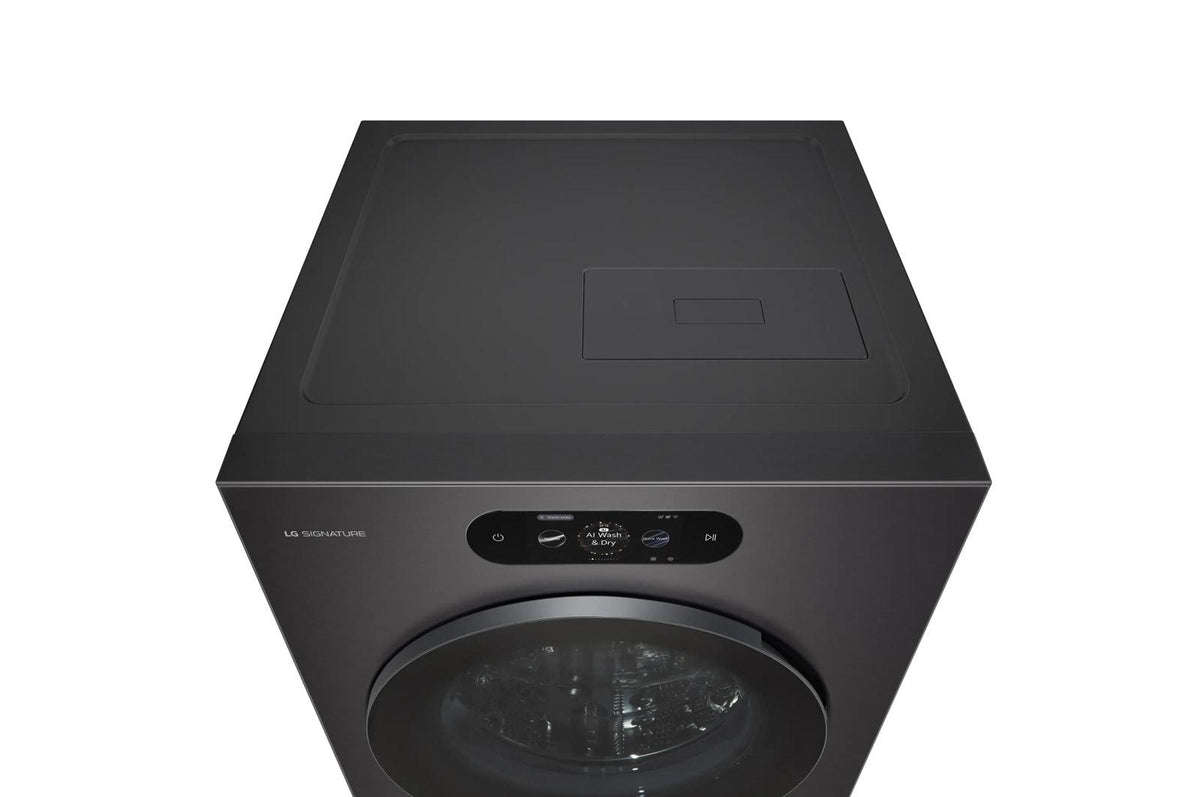 Ventless Washer/Dryer Combo LG SIGNATURE WashCombo™ All-in-One 5.8 cu. ft. Mega Capacity with Dual Inverter Heat Pump Technology, Built-In Intelligence, ezDispense® and Touch LCD Control