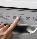 GE® ENERGY STAR® Front Control with Stainless Steel Interior Dishwasher with Sanitize Cycle & Dry Boost