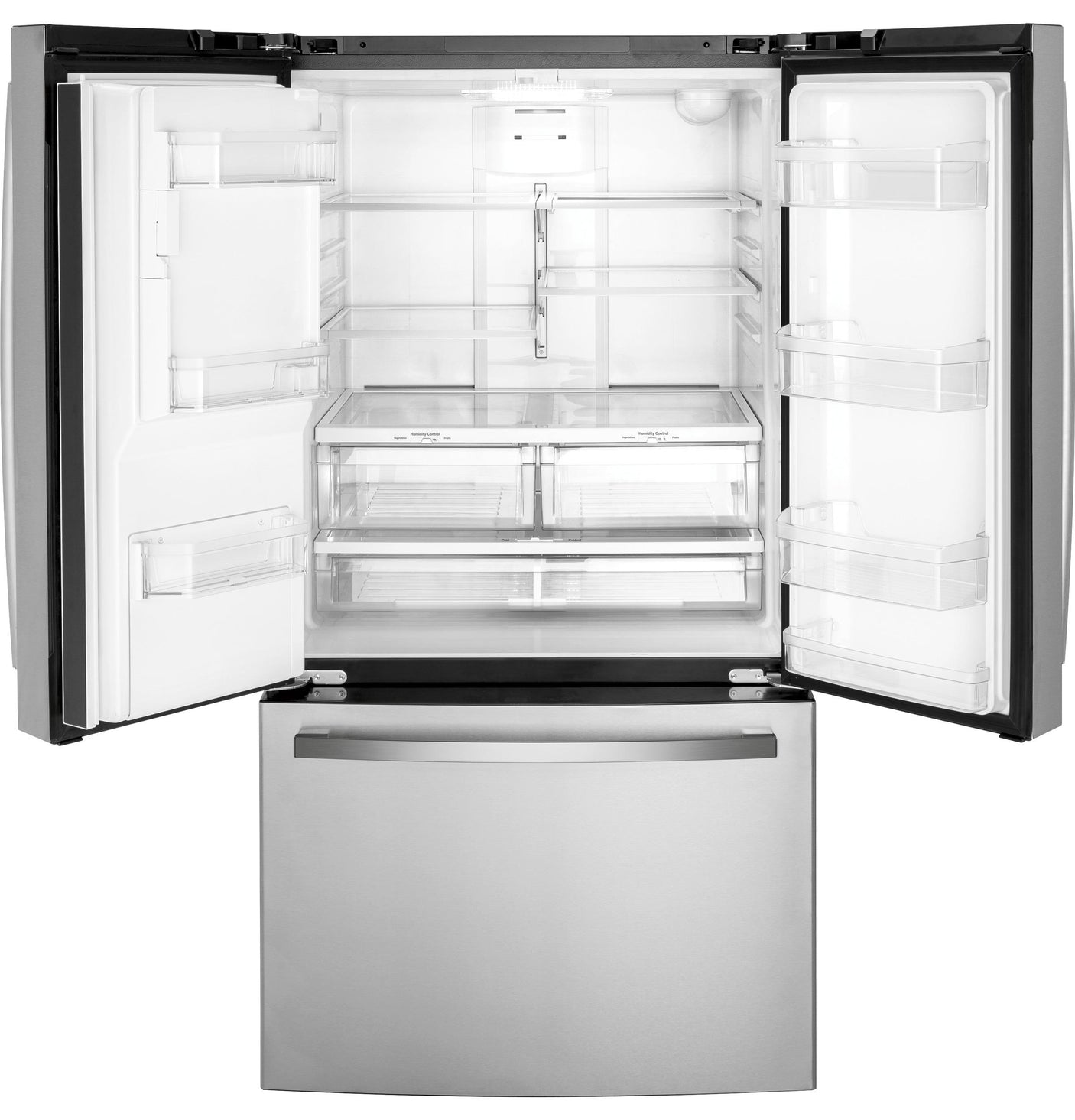 GE ENERGY STAR 25.7 Cu. Ft. Fingerprint Resistant French-Door Refrigerator