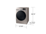 7.5 cu. ft. Smart Gas Dryer with Steam Sanitize+ in Champagne