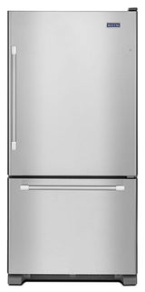 33-inch Wide Bottom Mount Refrigerator with Humidity-Controlled Crispers - 22 cu. ft.