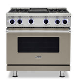 36" Sealed Burner Gas Range - VGR7362 Viking 7 Series